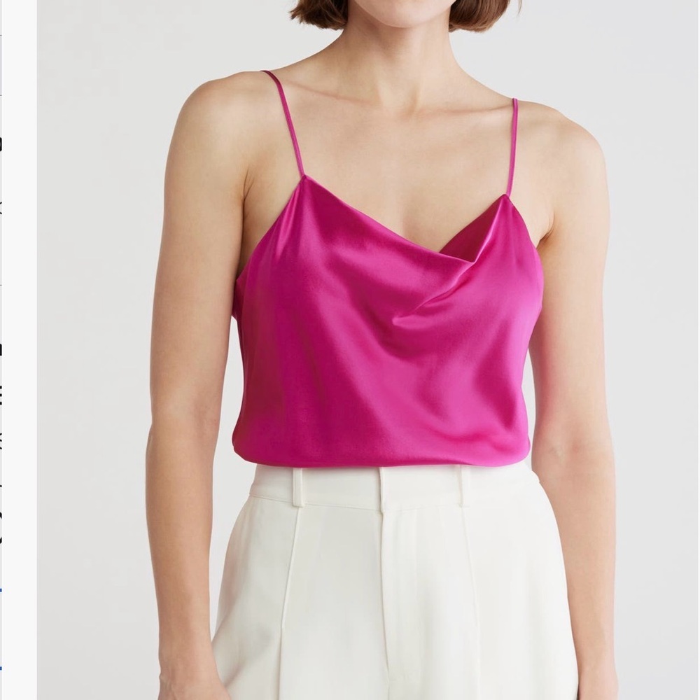 cinq a sept Marta cami plum radish